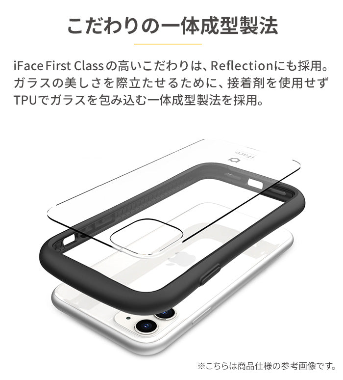 [iPhone 15/15 Pro/14/13専用]iFace Reflection強化ガラスクリアケース2024SS新色