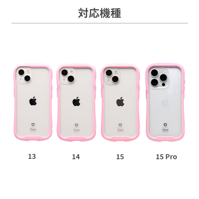 [iPhone 15/15 Pro/14/13専用]iFace Reflection強化ガラスクリアケース2024SS新色