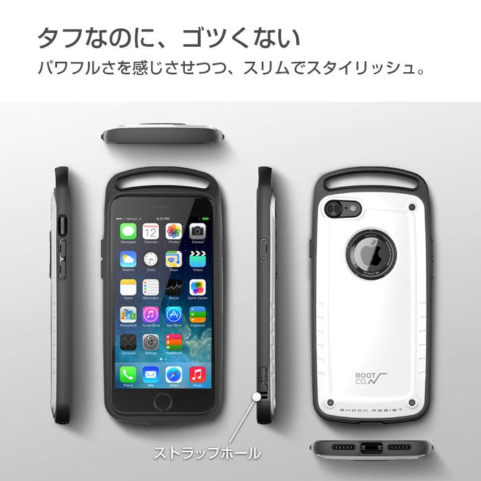 [iPhone 12/12 mini/12 Pro/11 Pro/11/XR/XS/X/8/7/SE(第2世代)専用]ROOT CO. Gravity Shock ｜スマホケース・スマホカバー・iPhoneケース通販のHamee