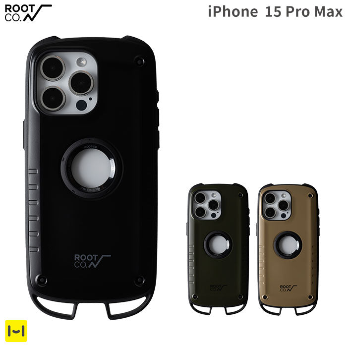 [iPhone 15 Pro Max専用]ROOT CO. GRAVITY Shock Resist Case Rugged.