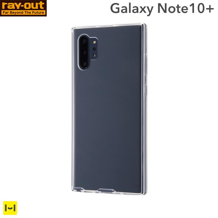 GalaxyNote10+専用]ハイブリッド スマホケース(クリア)