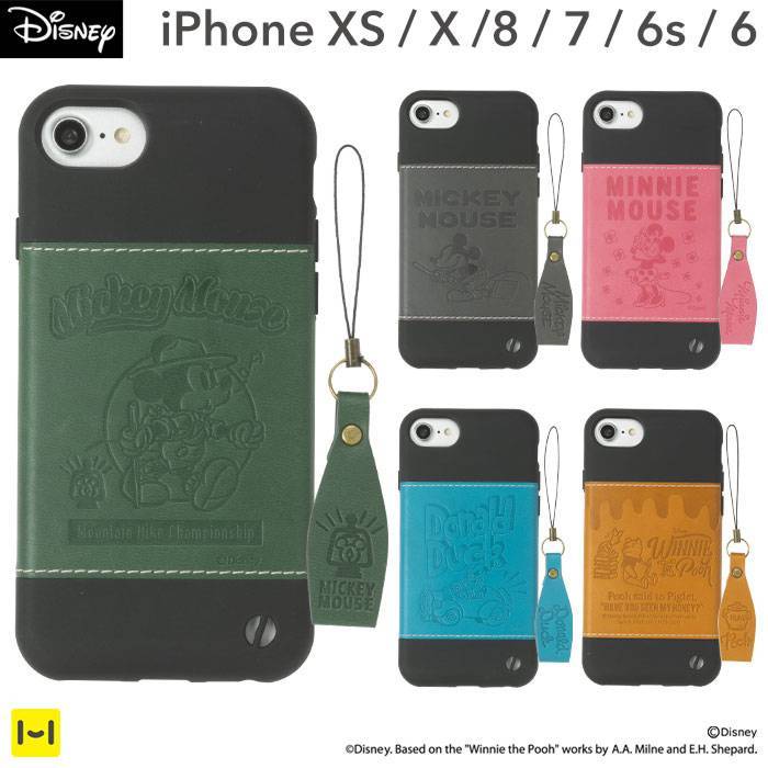 iPhoneXS/X/8/7/6s/6 iPhoneケース]ディズニーキャラクター/Zarf