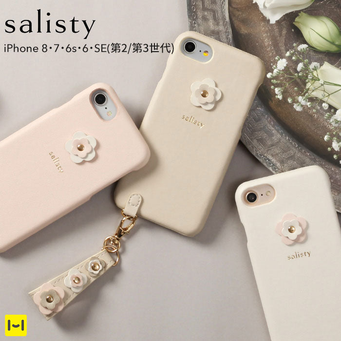 iPhone 8/7/6s/6/SE(第2/第3世代)専用] salisty(サリスティ) フラワー