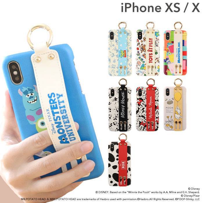 iPhoneXS/X iPhoneケース]ディズニー/ピクサーキャラクターeastyバンド