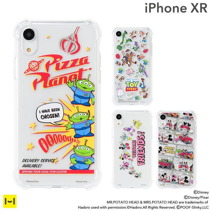 iPhoneXR iPhoneケース]ディズニー/ピクサーキャラクターTPUソフト