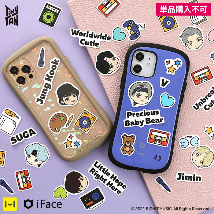 単品購入不可】TinyTAN iFace DIY ステッカー