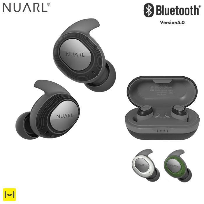 オーディオ機器 最終値下げ‼️NUARL ワイヤレスイヤホン ブラック