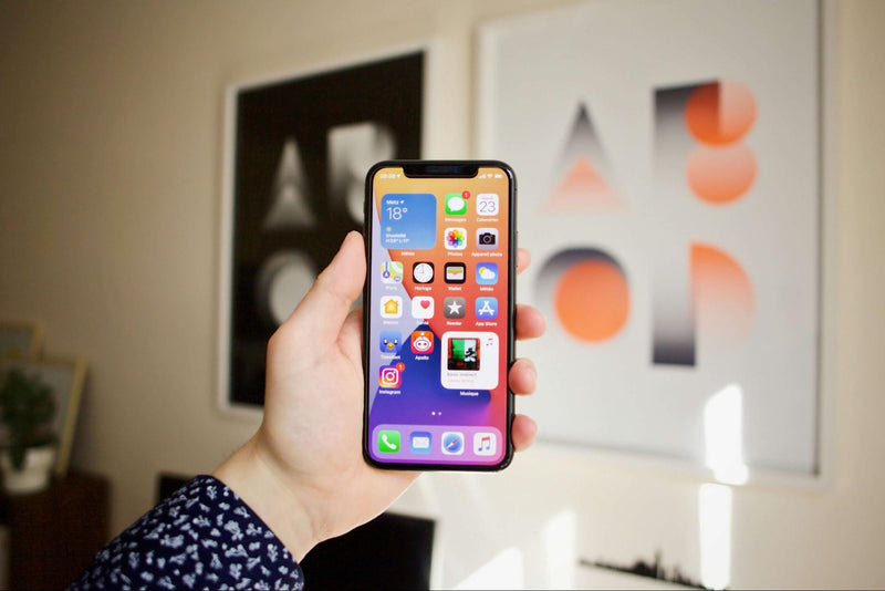 iPhoneのホーム画面