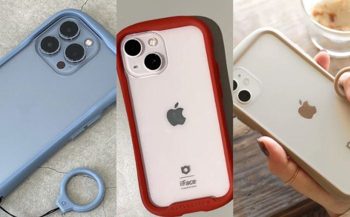 組み合わせ】透明iFaceとiPhone12/13/14/15の各カラー。自分のiPhoneと 