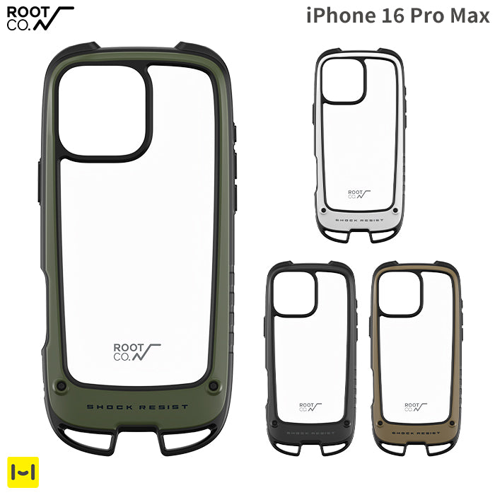 iPhone 17/17 Pro/16 Pro Max専用]ROOT CO. GRAVITY Shock Resist Case