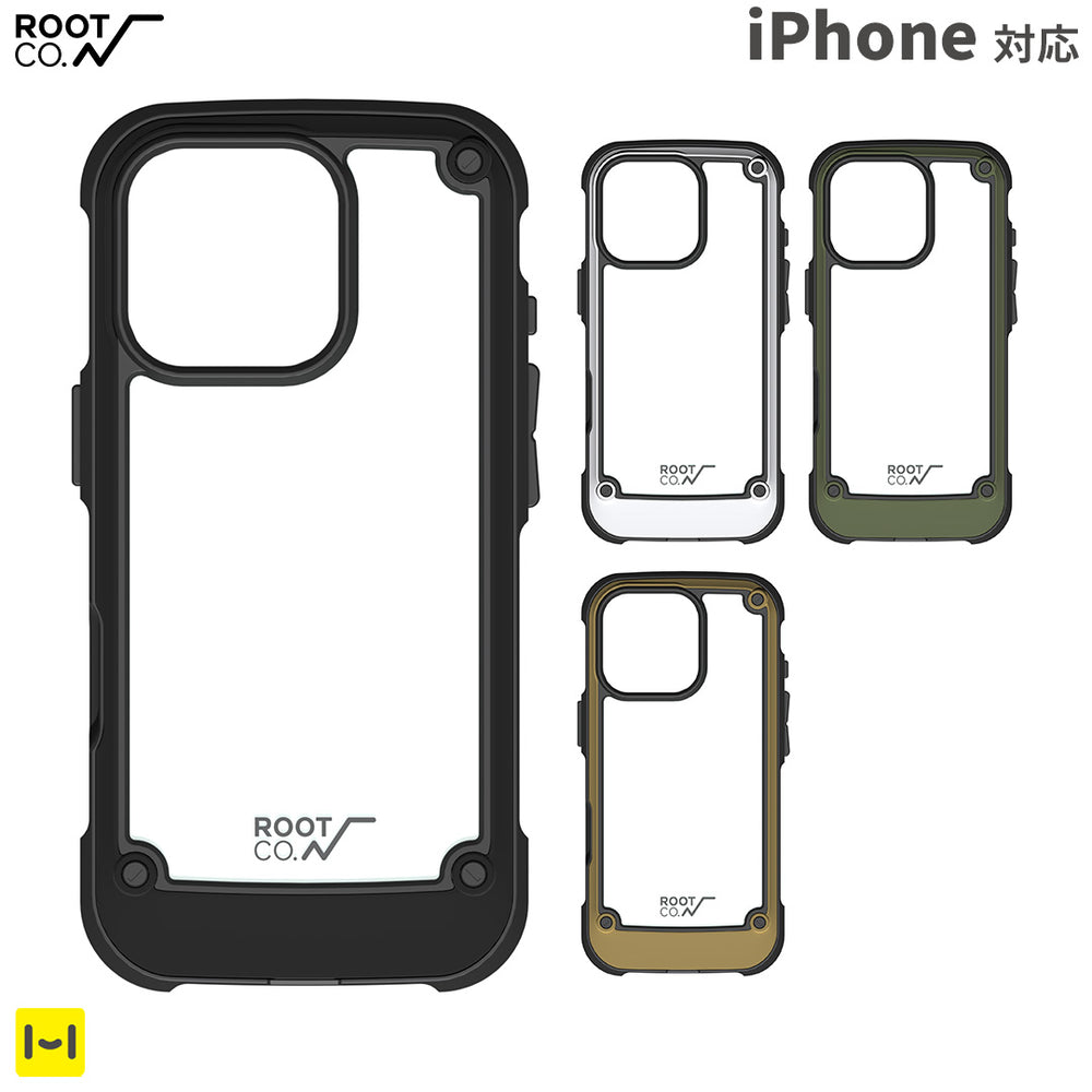 iPhone 17e/16/16 Pro/16e専用]ROOT CO. GRAVITY Shock Resist Tough