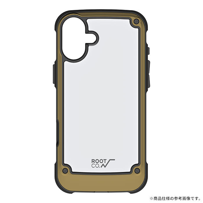 [iPhone 17/17Pro/16 Plus/16 Pro Max専用]ROOT CO. GRAVITY Shock Resist Tough & Basic Case.