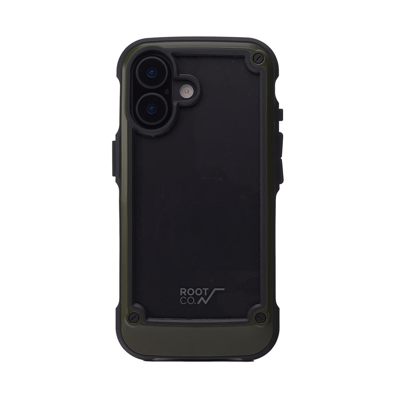[iPhone 17/17Pro/16 Plus/16 Pro Max専用]ROOT CO. GRAVITY Shock Resist Tough & Basic Case.