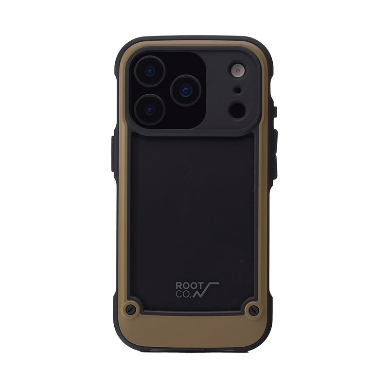 [iPhone 17/17Pro/16 Plus/16 Pro Max専用]ROOT CO. GRAVITY Shock Resist Tough & Basic Case.