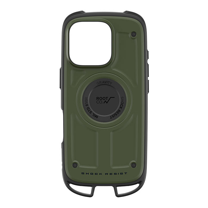 [iPhone 16/16 Pro専用]ROOT CO. GRAVITY Shock Resist Case Rugged.