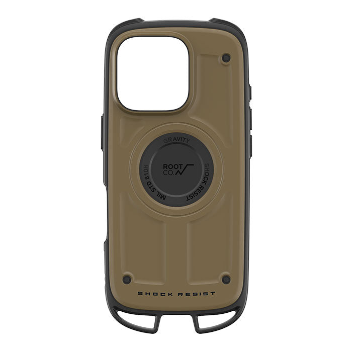 [iPhone 16/16 Pro専用]ROOT CO. GRAVITY Shock Resist Case Rugged.