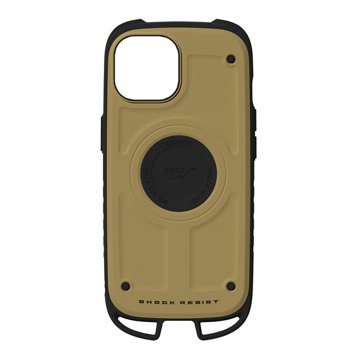[iPhone 16/16 Pro専用]ROOT CO. GRAVITY Shock Resist Case Rugged.