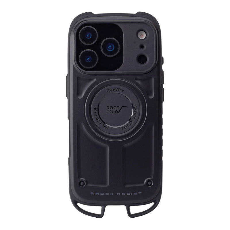 [iPhone 17/17Pro/16/16 Pro/15/14/13専用]ROOT CO. GRAVITY Shock Resist Case Rugged.