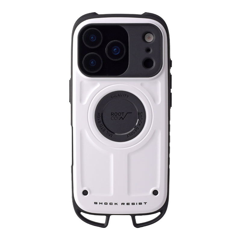 [iPhone 17/17Pro/16/16 Pro/15/14/13専用]ROOT CO. GRAVITY Shock Resist Case Rugged.