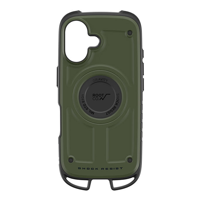 iPhone 16/16 Pro/15/14/13専用]ROOT CO. GRAVITY Shock Resist