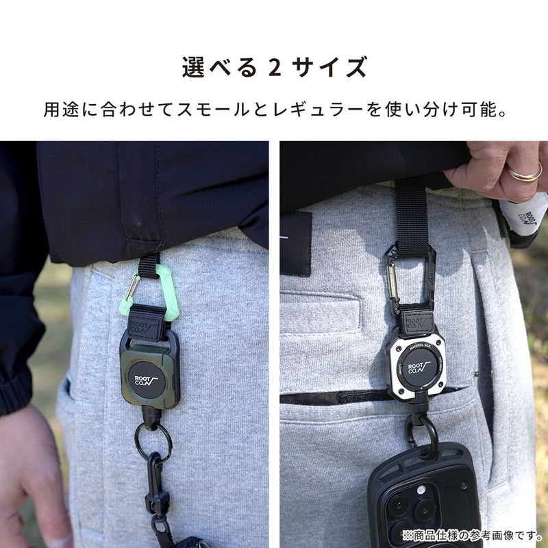 ROOT CO. GRAVITY CARABINER LOOP (グロー/スモール)