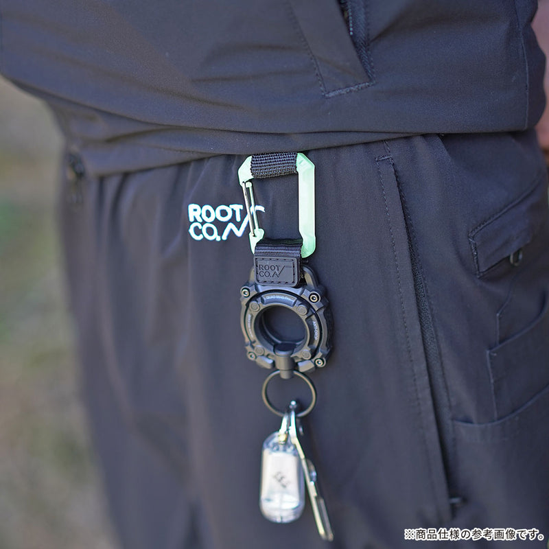 ROOT CO. GRAVITY CARABINER LOOP (グロー/スモール)