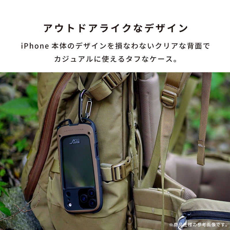 [iPhone 17 Pro Max専用]ROOT CO. GRAVITY Shock Resist Case +Hold.