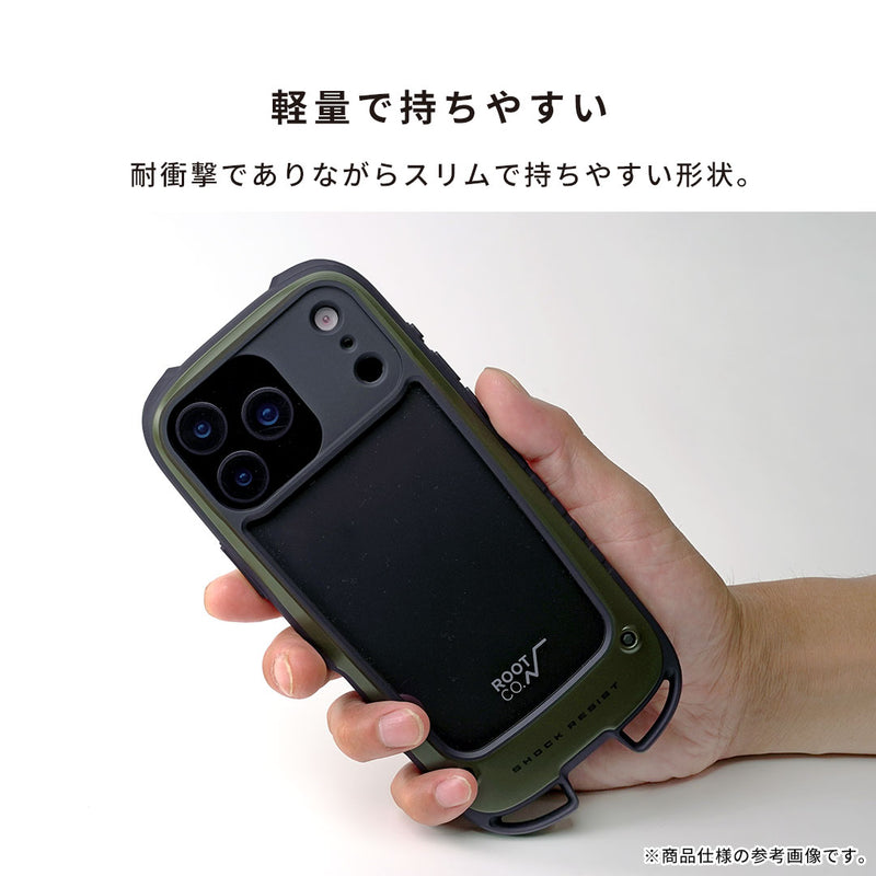 [iPhone 17 Pro Max専用]ROOT CO. GRAVITY Shock Resist Case +Hold.