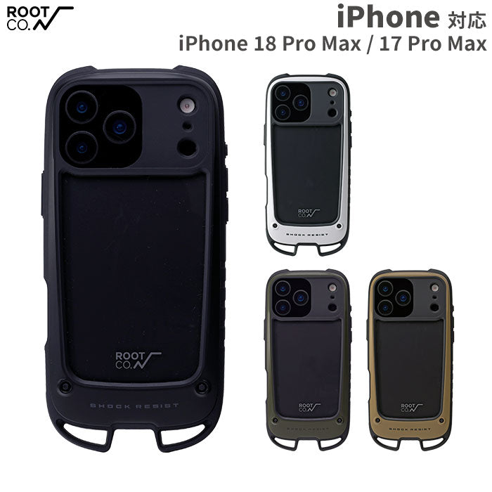 iPhone 18 Pro Max/17 Pro Max専用]ROOT CO. GRAVITY Shock Resist