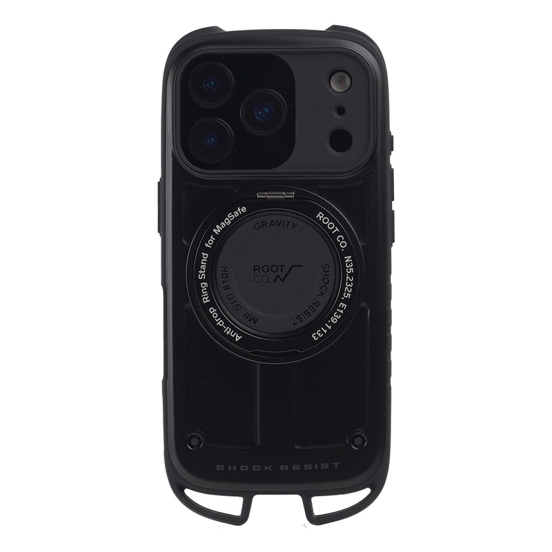 激安ROOT CO. iPhone 17 Pro リング ストラップ 新品未開封 iPhone 18 Pro/17 Pro/17/17e/16e専用]ROOT CO. GRAVITY Shock Resist