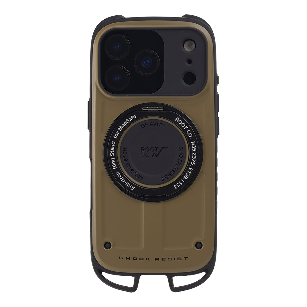 iPhone 18 Pro/17 Pro/17/17e/16e専用]ROOT CO. GRAVITY Shock Resist