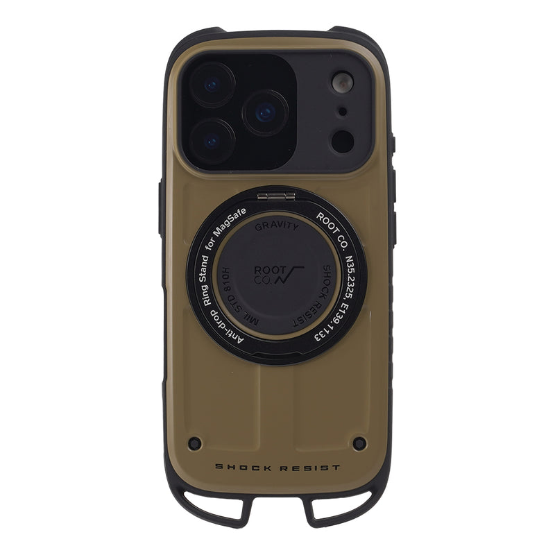 iPhone 18 Pro/17 Pro/17/17e/16e専用]ROOT CO. GRAVITY Shock Resist