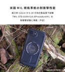 [iPhone 17/17e/16e専用]ROOT CO. GRAVITY Shock Resist Case Rugged Plus.(ブラック)
