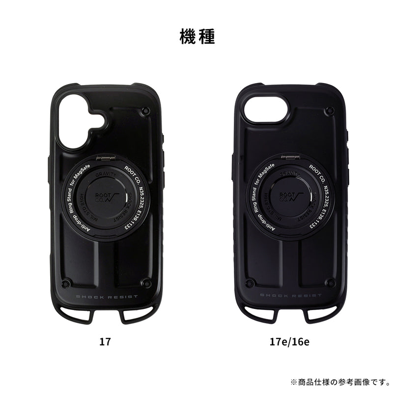 iPhone 17/17e/16e専用]ROOT CO. GRAVITY Shock Resist Case Rugged Plus.