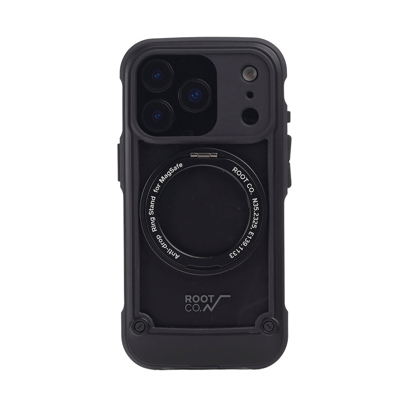 確実正規品 値引き不可 Rhode iPhone17proケースブラック 新品 iPhone 18 Pro/17 Pro/17/17e/16e専用]ROOT CO. GRAVITY Shock Resist