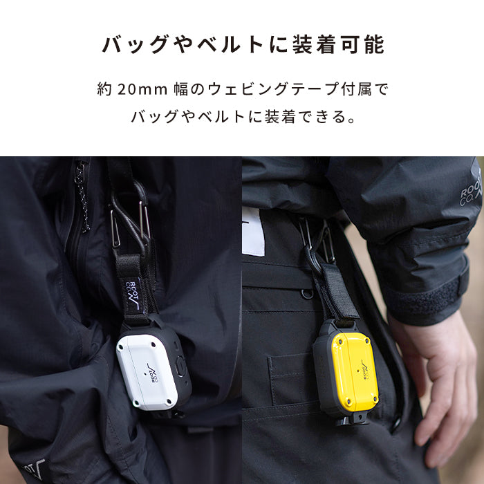 [AirPods Pro(第2/1世代)専用]ROOT CO. GRAVITY Shock Resist Case Pro. for AirPods