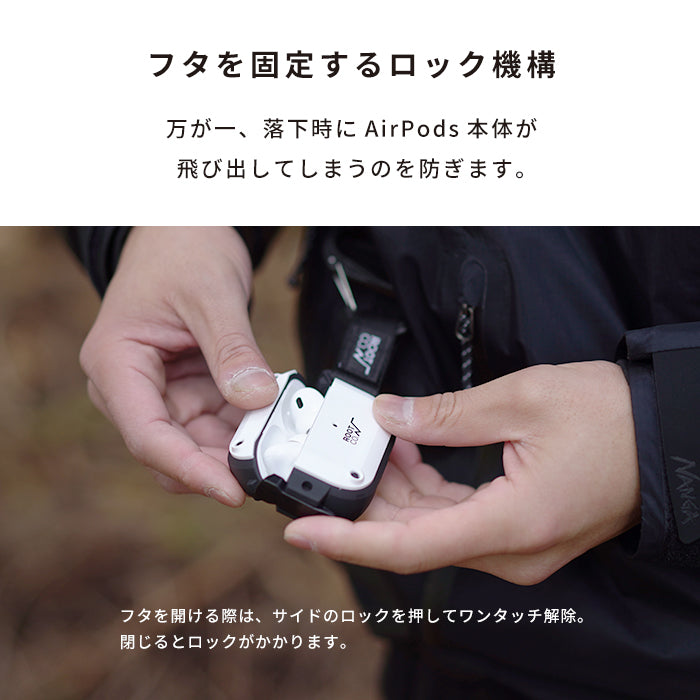[AirPods Pro(第2/1世代)専用]ROOT CO. GRAVITY Shock Resist Case Pro. for AirPods