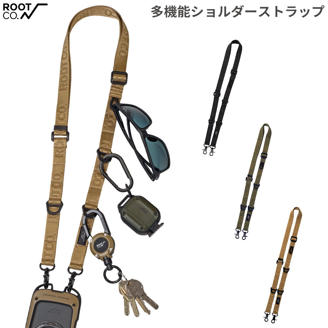 ROOT CO. GRAVITY UTILITY WEBBING LOOP. / DOUBLE SNAPHOOK