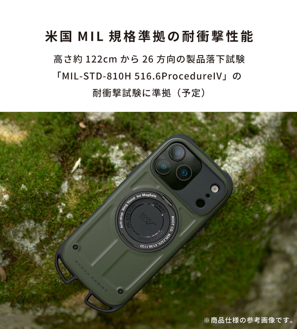 iPhone 18 Pro Max/17 Pro Max専用]ROOT CO. GRAVITY Shock Resist