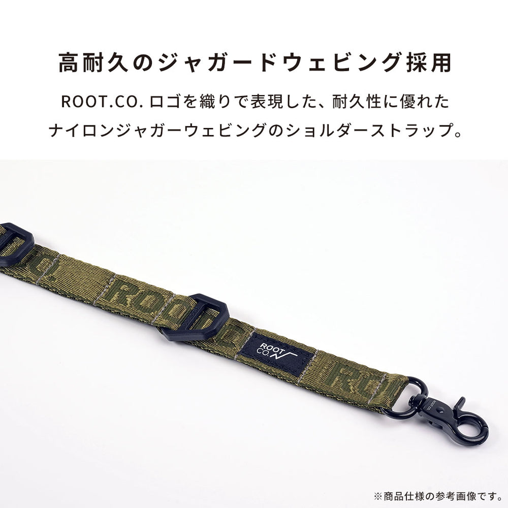 ROOT CO. GRAVITY UTILITY WEBBING LOOP. / DOUBLE SNAPHOOK