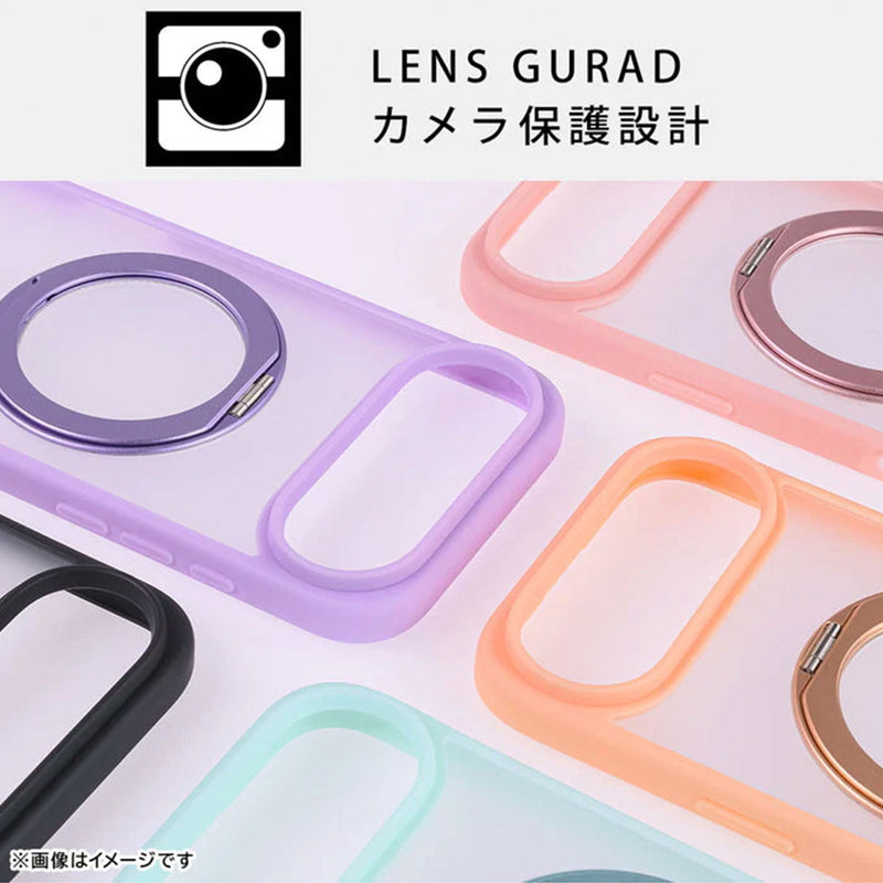 [iPhone 17専用]ray-out レイ・アウト マグネット充電対応 シルキーマット ハイブリッドケース