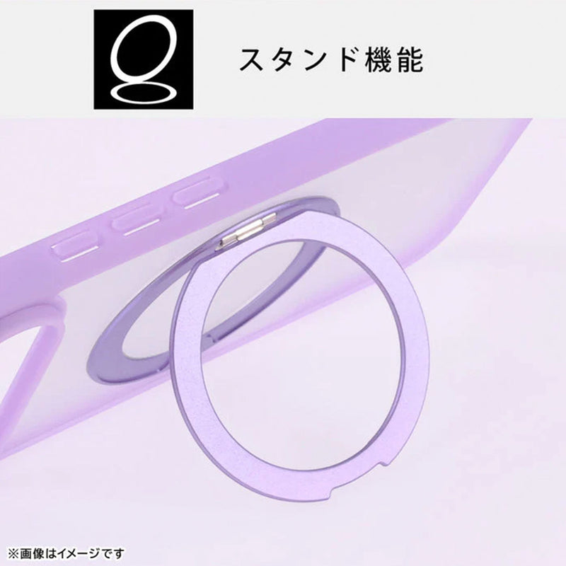 [iPhone 17専用]ray-out レイ・アウト マグネット充電対応 シルキーマット ハイブリッドケース