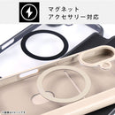 [iPhone 17専用]ray-out レイ・アウト マグネット充電対応 クリアフリップケース