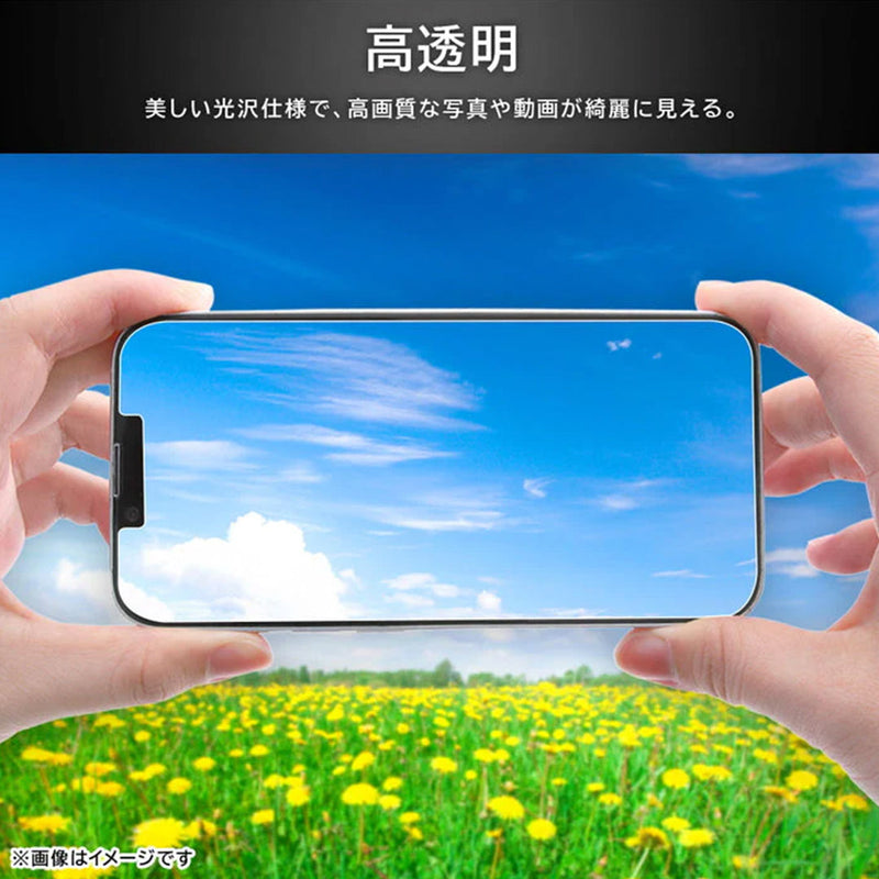 【新】[iPhone 2025 6.3inch 3Lens専用]ray-out レイ・アウト 画面保護ガラスフィルム マルチケースフィット10H(高透明)