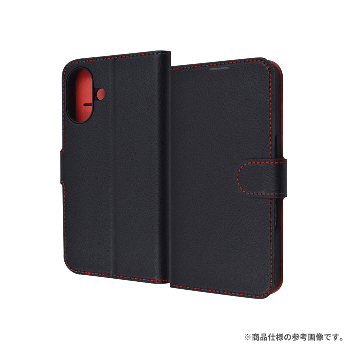 iPhone 16専用]ray-out レイ・アウト 手帳型ケース シンプル