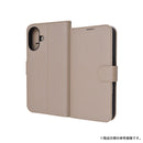 [iPhone 16専用]ray-out レイ・アウト 手帳型ケース シンプル マグネット