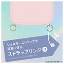 [iPhone 16専用]Simplism+amulet シンプリズムアミュレット [Vertical Flip]ストラップリング付き 縦開き背面クリアフリップケース