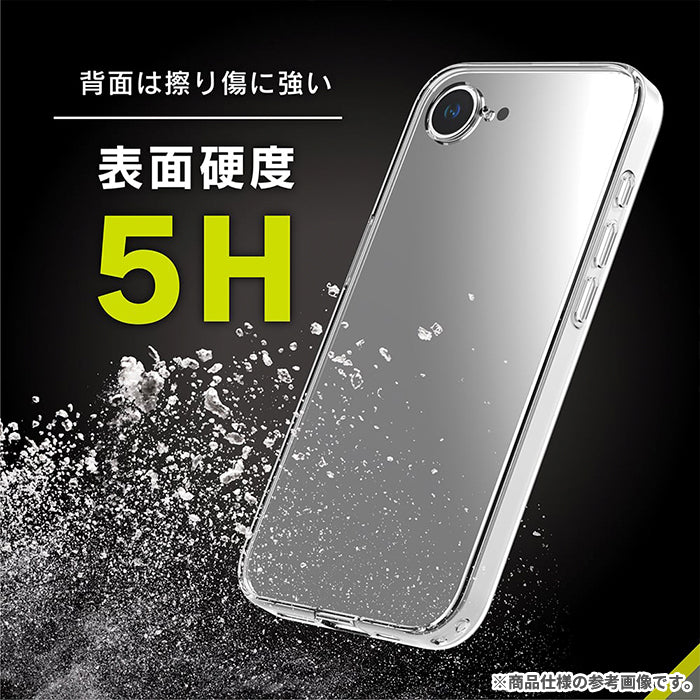 [iPhone 16e専用]Simplism シンプリズム [Turtle Solid]超精密設計 ハイブリッドケース(クリア)