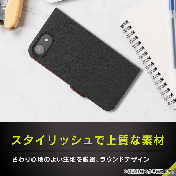 [iPhone 16e専用]Simplism シンプリズム [Smart FlipNote]薄型フリップノートケース