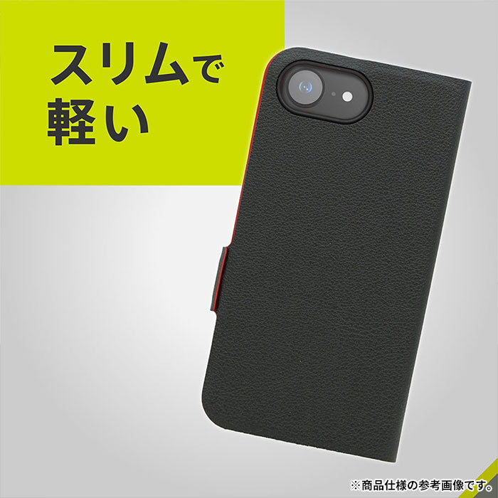 [iPhone 16e専用]Simplism シンプリズム [Smart FlipNote]薄型フリップノートケース
